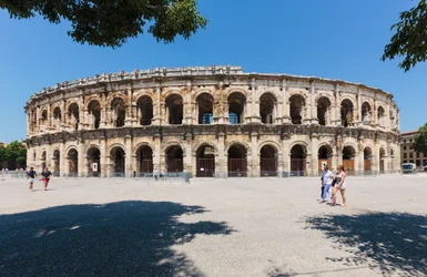 Nimes, Ranska. roomalainen amfiteatteri.